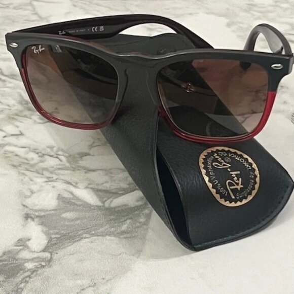 Ray-Ban RB4487 Sunglasses Grey Frame Brown Lens 54mm - Picture 1 of 4